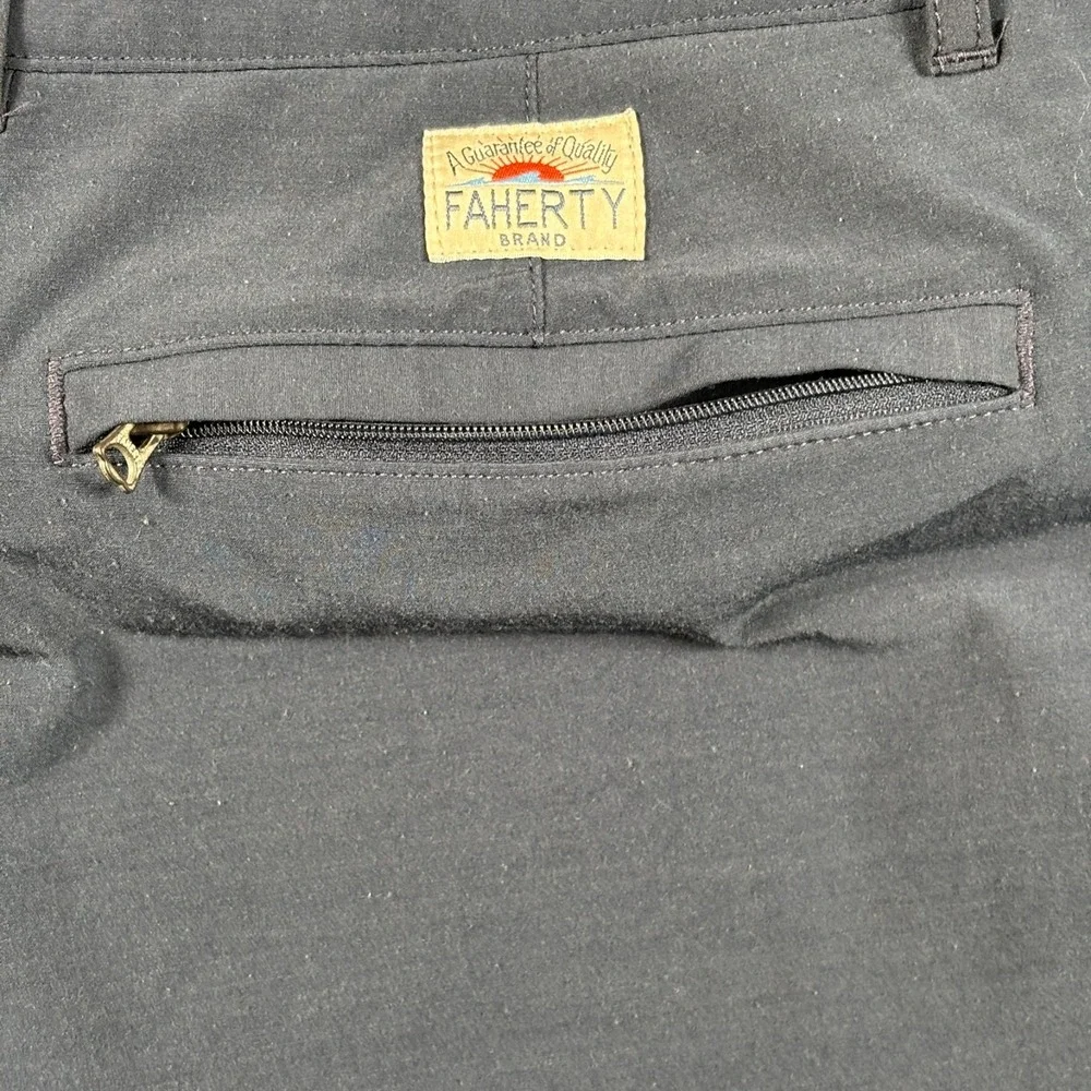 Faherty Shorts Mens 34 Blue All Day Chino Stretch 8